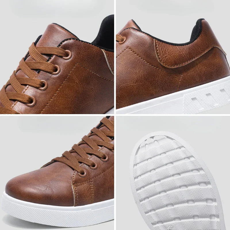 Clásicas Zapatillas de piel
