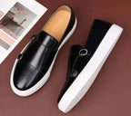 MOCASINES CON DOBLE HEBILLA